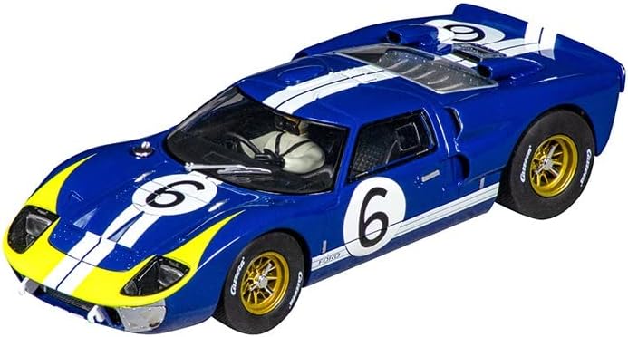 Carrera 23958 Ford GT40 MKII No.6 Escala 1:24 Ranura Digital de Coches con Ranura Digital para Coches
Marca: Carrera