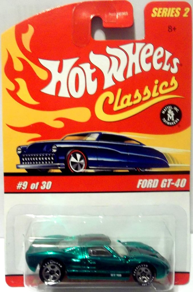 Hot Wheels Classics Red Ford Gt-40 9 of 30 Series 2 2005 by Mattel