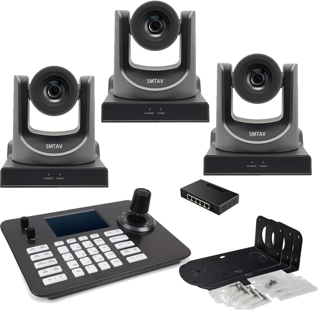 Ecosistemas de Cámaras y Switchers PTZ&nbsp;completos