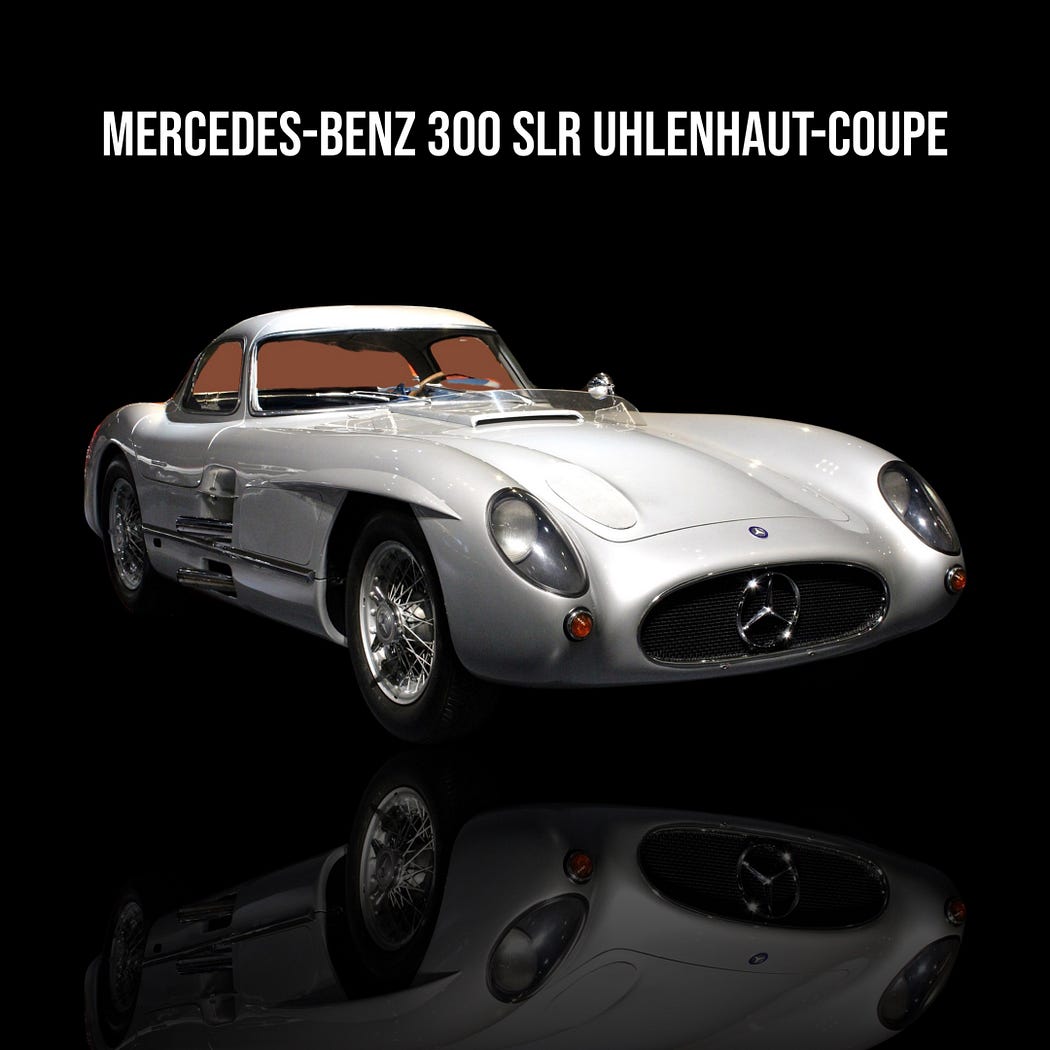 The 1955 Mercedes-Benz 300 SLR Uhlenhaut Coupé