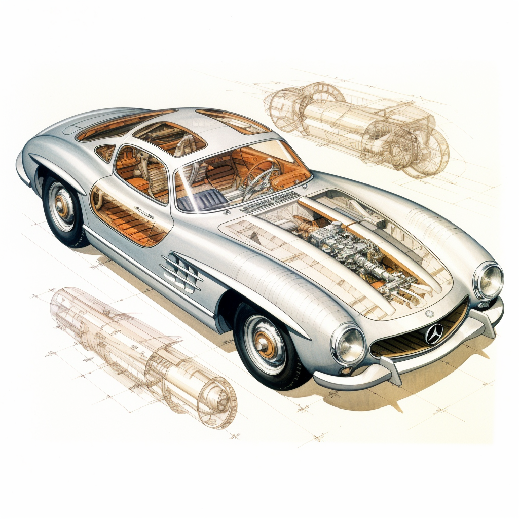 But the passion for speed burned brightly within the hearts of German engineers, particularly at Mercedes-Benz. 