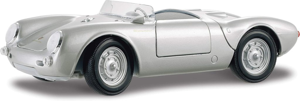 Porsche 550A Spyder Marca Maisto Escala 1:18 De Colección con licencia autorizada por el fabricante de la marca