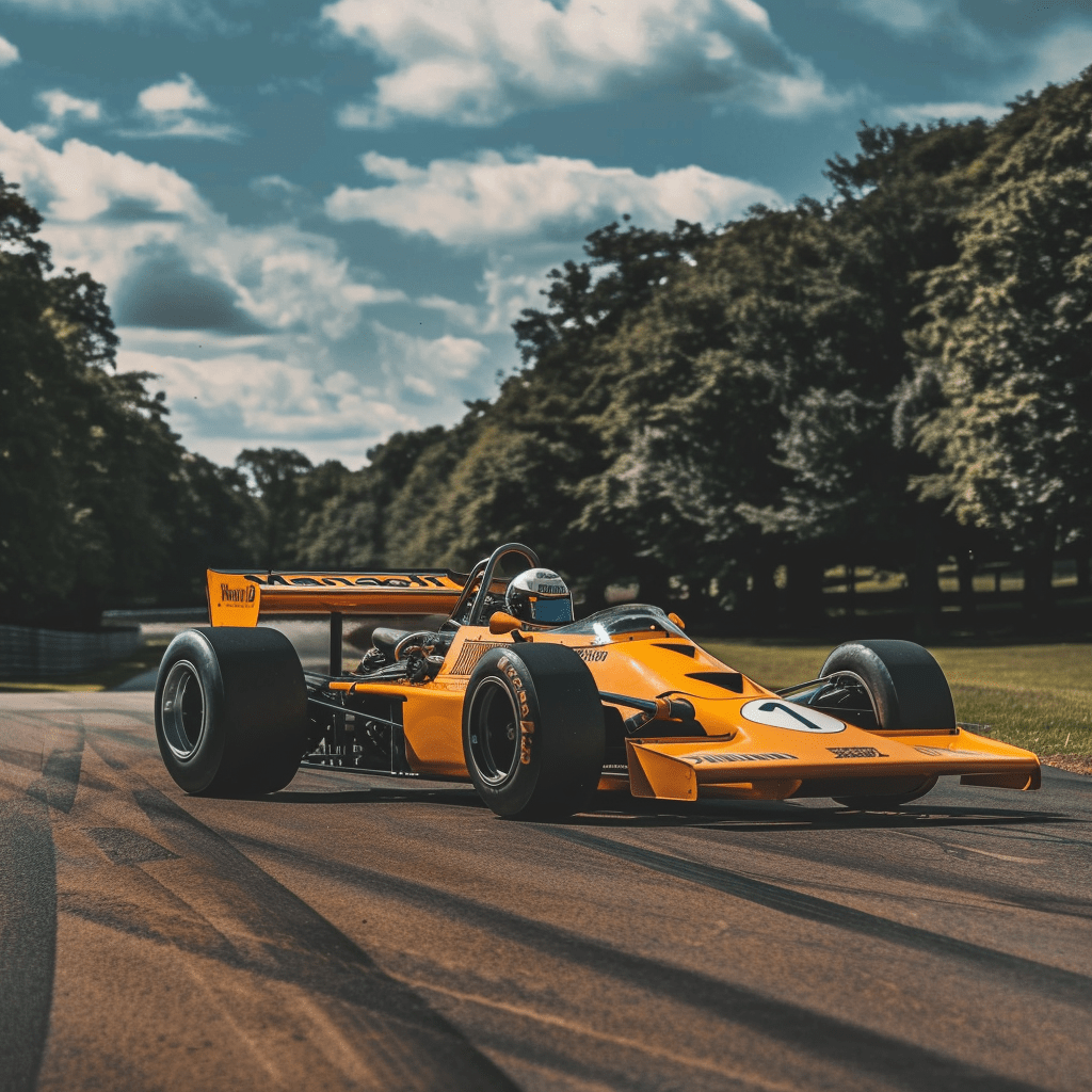 One of McLaren's most outrageous moments happened in 1974 when Emerson Fittipaldi grabbed the Formula One World Championship, giving the team its first sip of championship champagne.