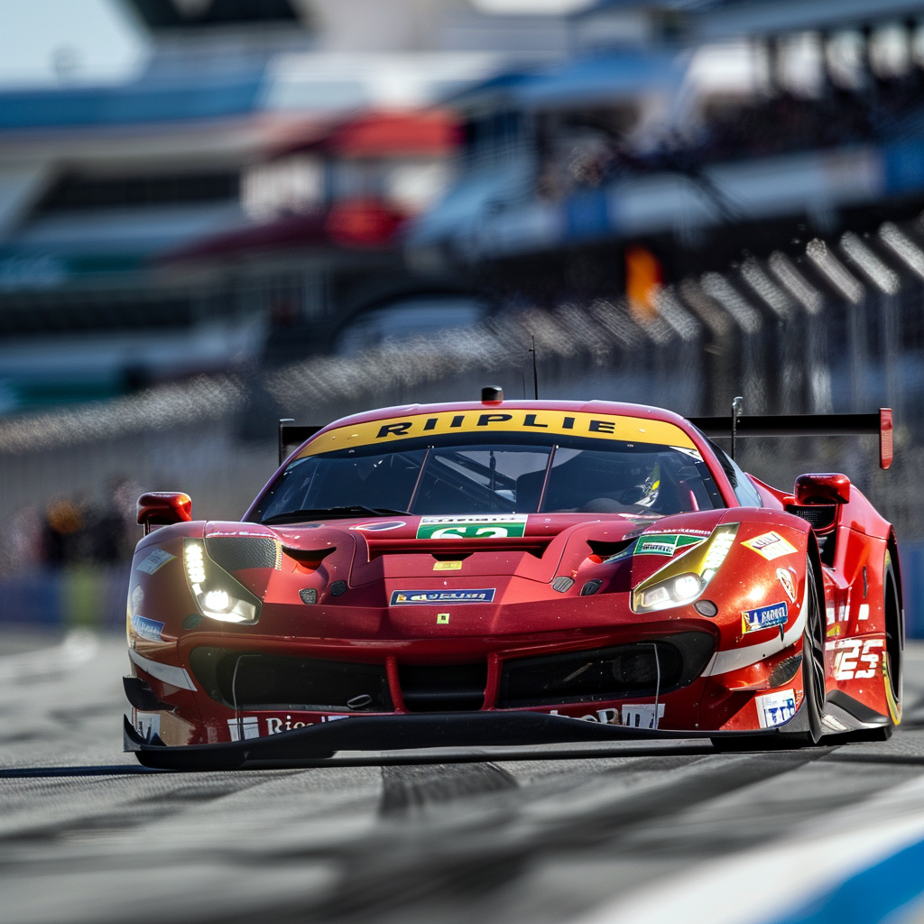 Competizione Ferrari 296 GT3 claimed victory in the Grand Touring Daytona Pro (GTD PRO
