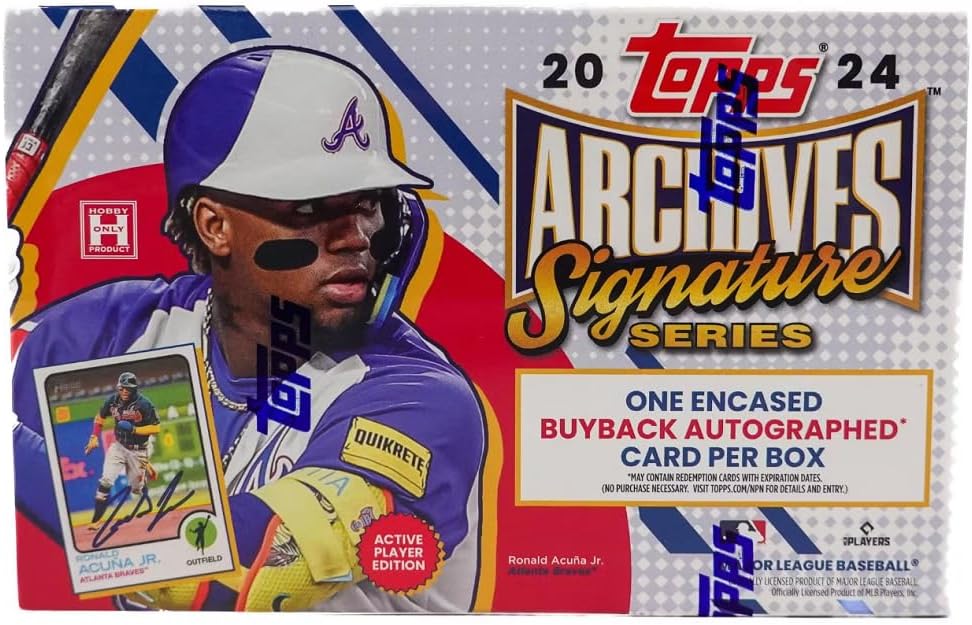 2024 Topps Archives Signature Series Baseball Hobby Box