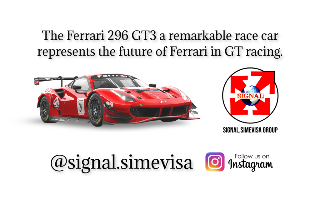 The Ferrari 296 GT3