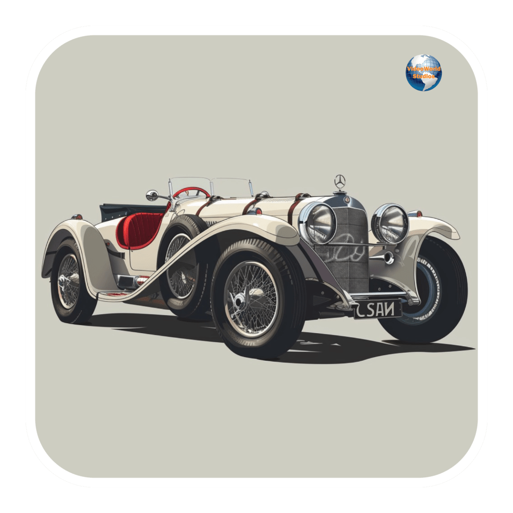 The SSK reach speeds of up to 120 miles per hour. This made it the fastest road car in the world at the time.