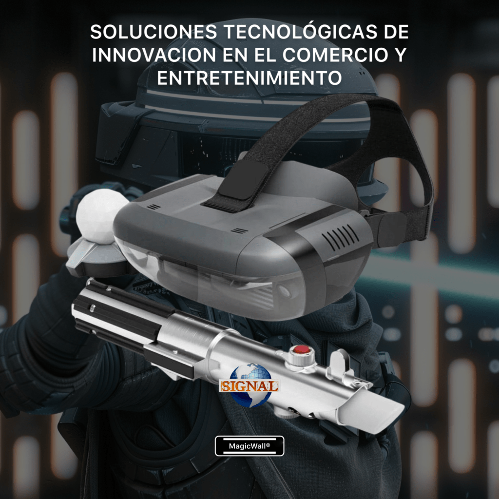 Star Wars: Jedi Challenges
Gafas-Auriculares de realidad aumentada con controlador de sable de luz y baliza de seguimiento