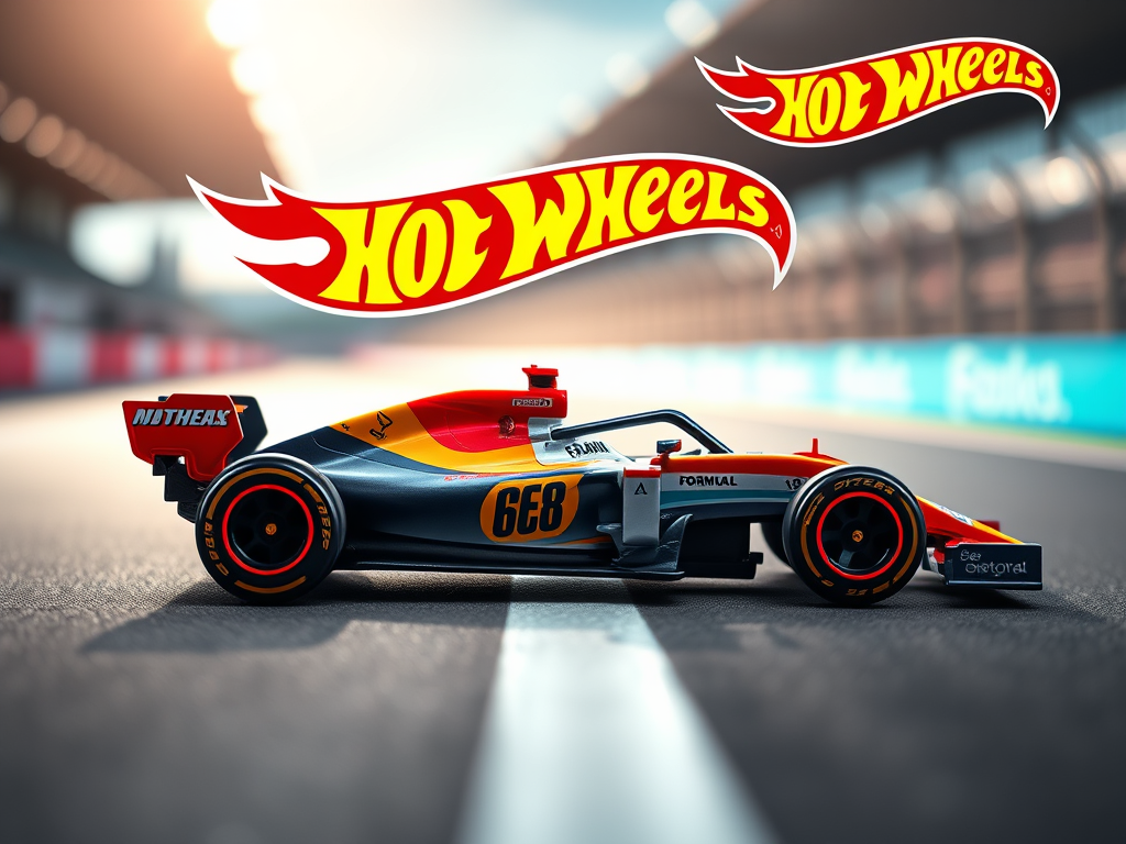 partnership between Hotwheels and Formula 1