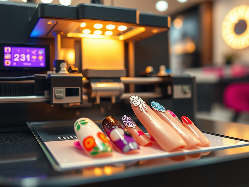 Cómo la IA Revoluciona el Retail: Impresoras 3D para&nbsp;Uñas