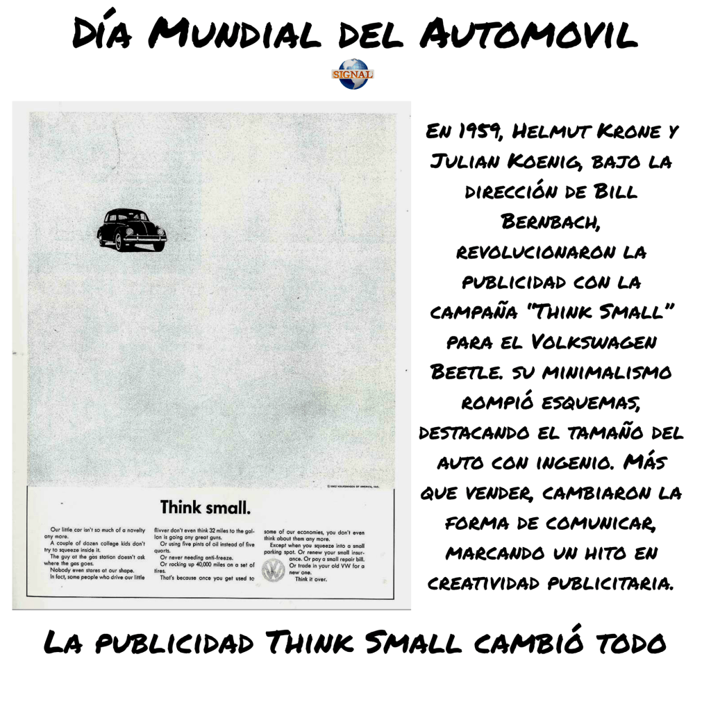 Marketing: Autos Que Nos Hacen Soñar
¿Quién no recuerda los comerciales icónicos de Mustang, el legendario "Think Small" de Volkswagen.