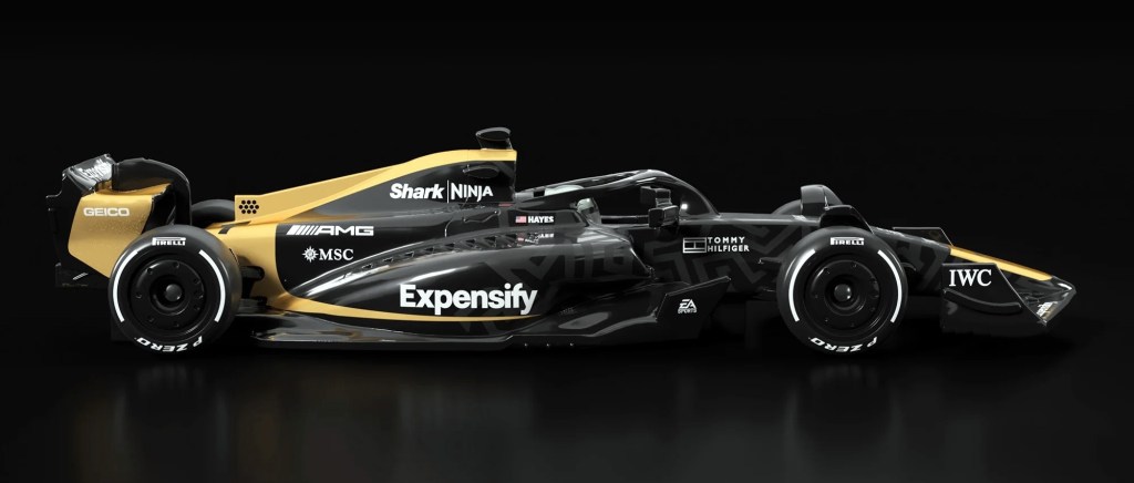 F1 model symbolizing the connection between film and racing culture.